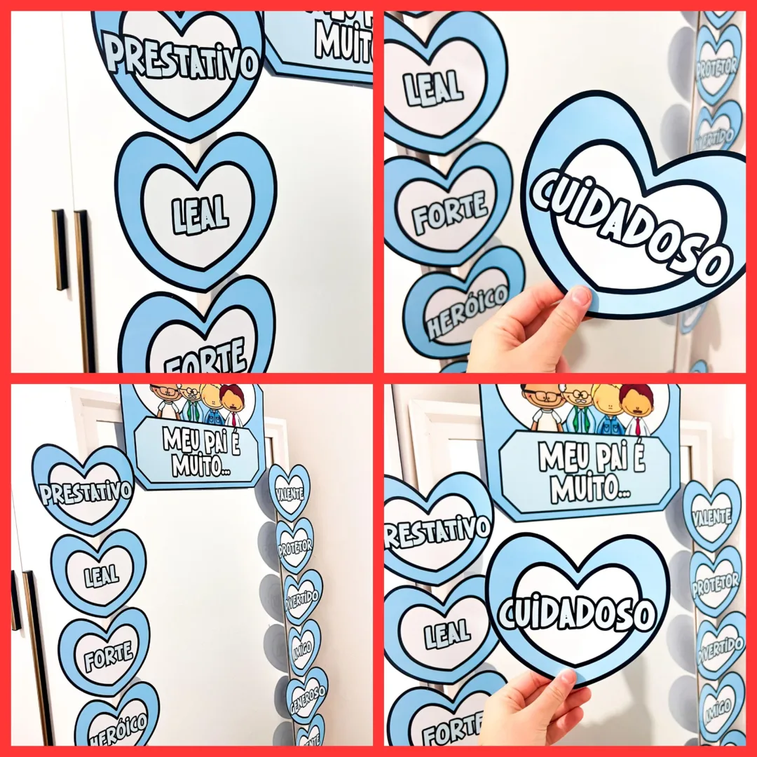 DECORAÇÃO / PAINEL / ESPELHO DAS AFIRMAÇÕES: DIA DOS PAIS — imagem 2