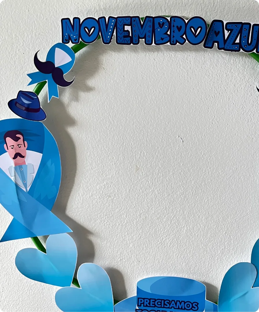 DECORAÇÃO PARA FOTOS NOVEMBRO AZUL - PDF — imagem 6