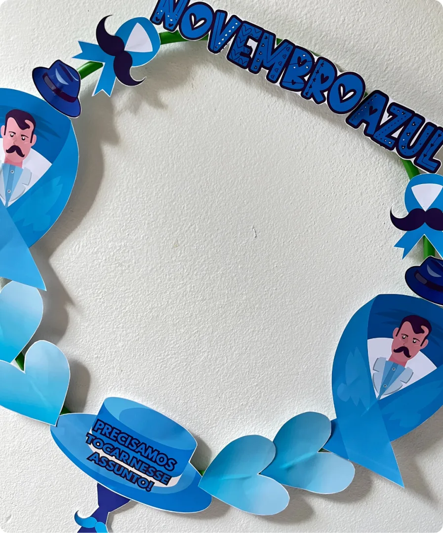 DECORAÇÃO PARA FOTOS NOVEMBRO AZUL - PDF — imagem 7