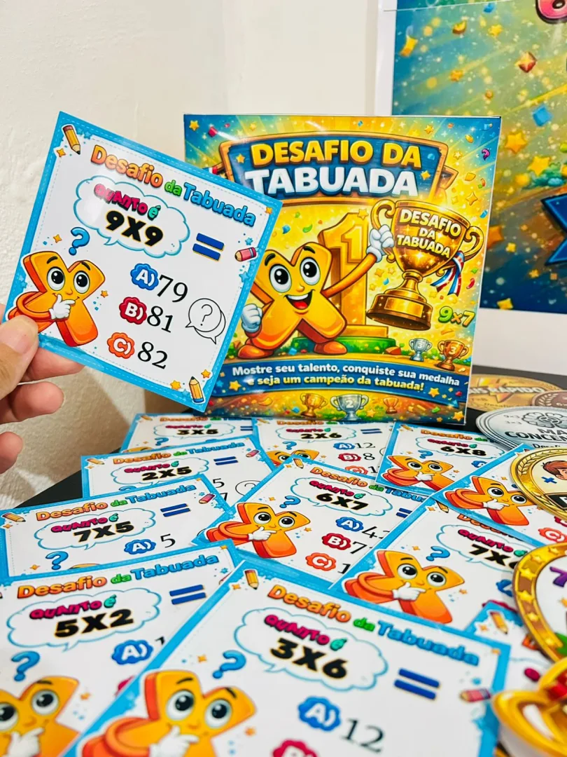 🏆 DESAFIO DA TABUADA – KIT COMPLETO E LÚDICO🏆 — imagem 4