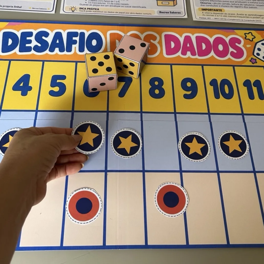 Desafio dos Dados - Jogo de Matemática - PDF - 1º ao 5º ano — imagem 4
