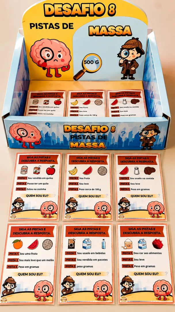 Desafio: Pistas de Massa | 2º ao 5º Ano | Matemática | PDF — imagem 3