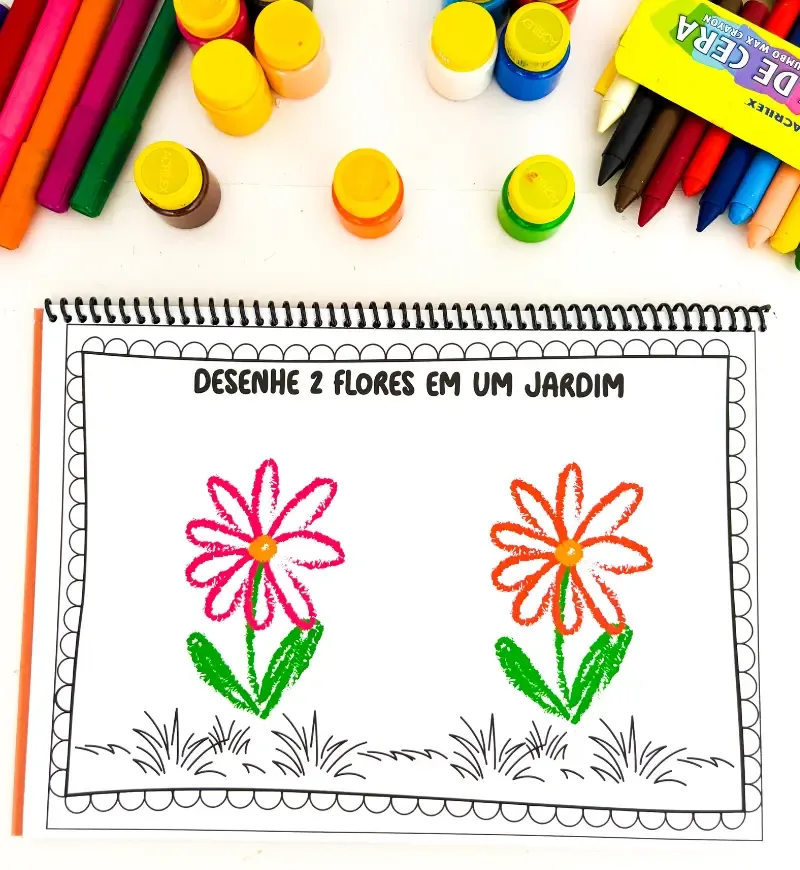 Desenhando com Comando - Números PDF Educação Infantil  — imagem 3