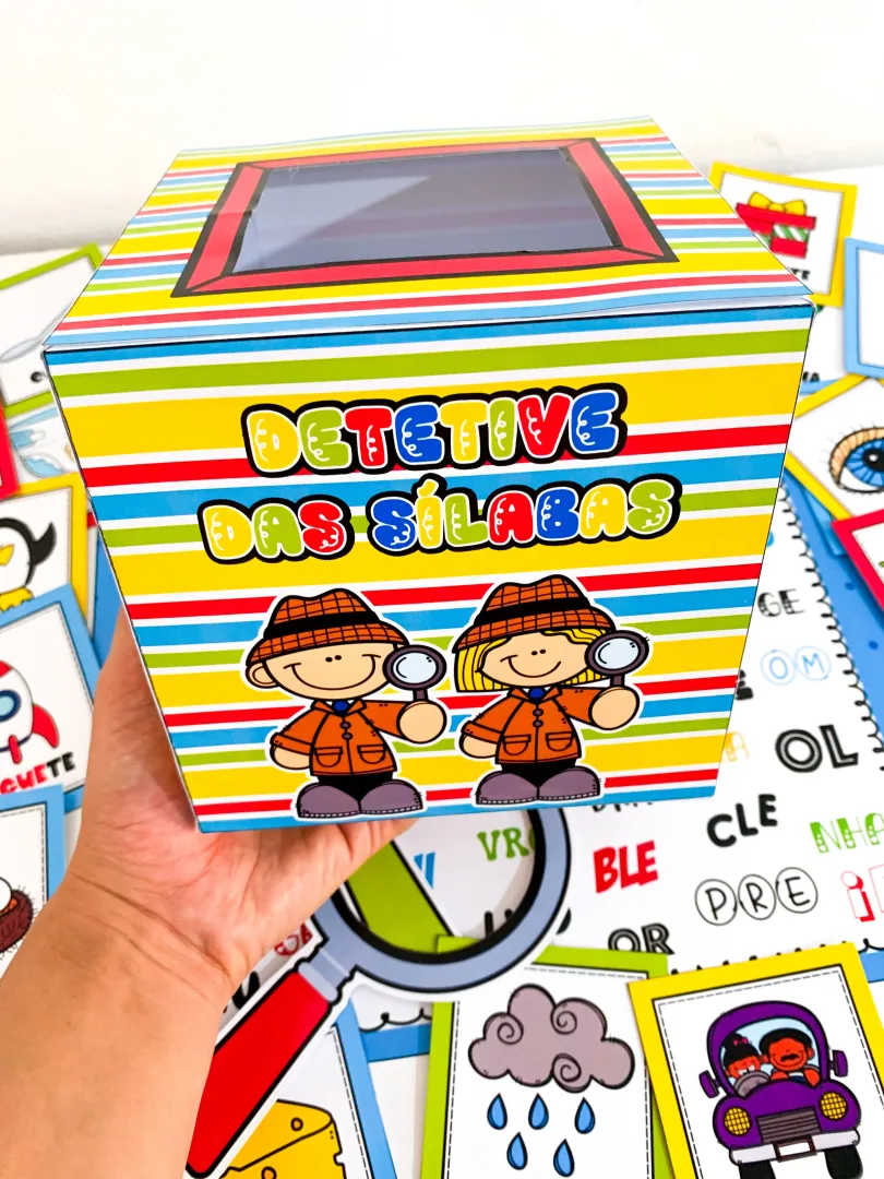 Detetive das Sílabas — 38 Fichas de Sílabas Complexas em PDF — imagem 5