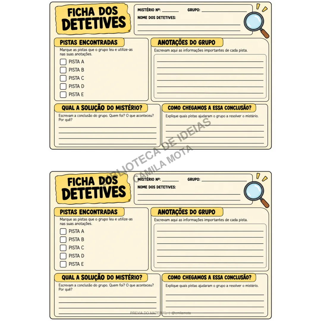 Detetives do Texto - 3º ao 5º ano - Língua Portuguesa - PDF — imagem 3
