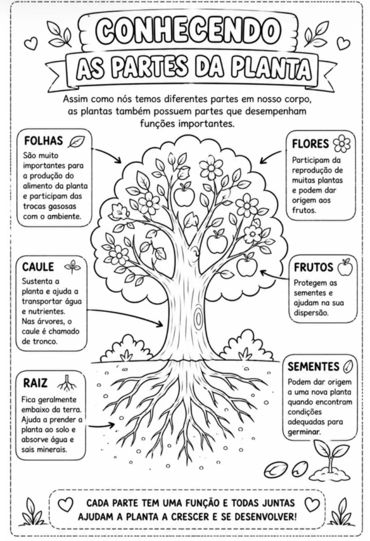Atividade Dia da Árvore - Ensino Fundamental 1 - PDF — imagem 3