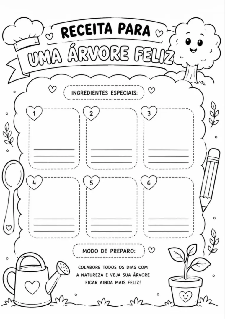Atividade Dia da Árvore - Ensino Fundamental 1 - PDF — imagem 5