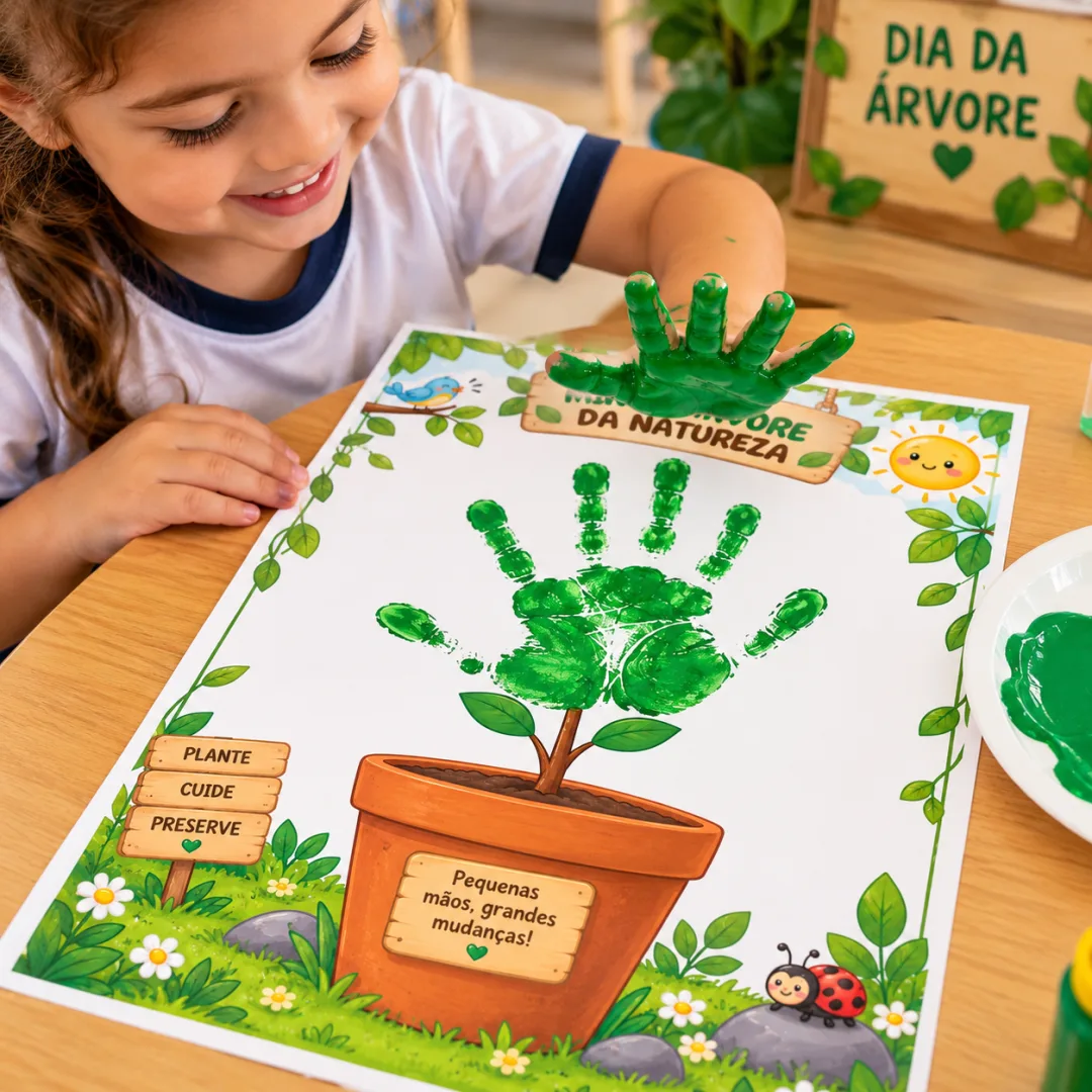 Dia da Árvore Atividades Lúdicas para Educação Infantil em PDF — imagem 3