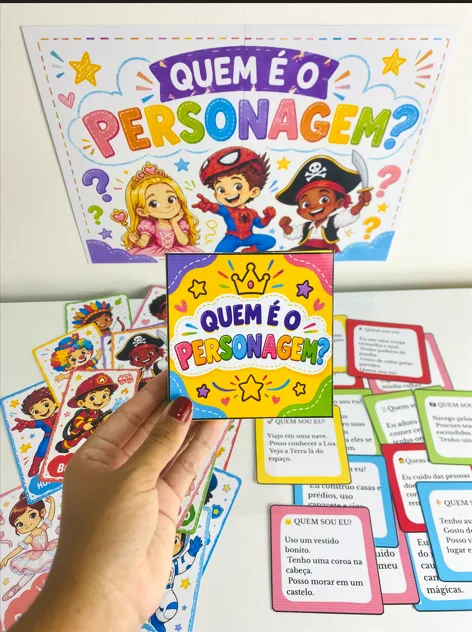 🌟 DIA DA FANTASIA – QUAL É O PERSONAGEM? — imagem 3