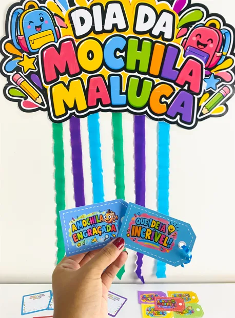 🎉 DIA DA MOCHILA MALUCA – UM DIA DE MUITA CRIATIVIDADE! — imagem 2