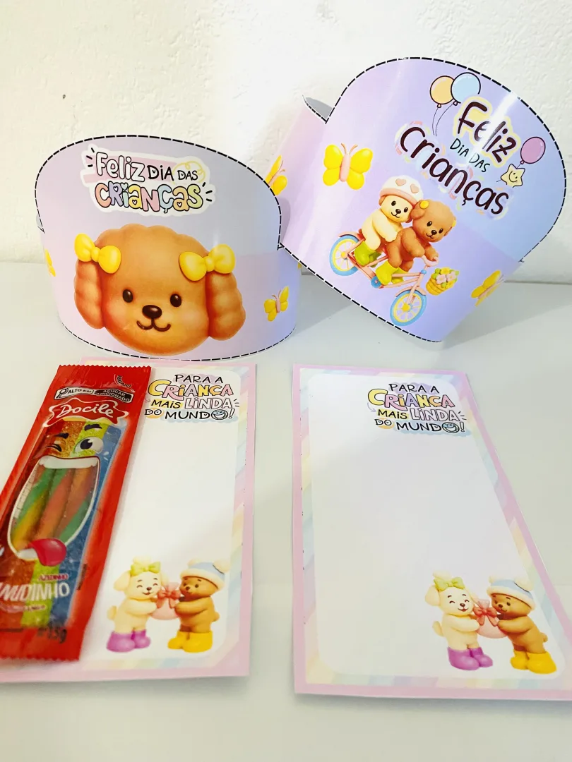 Dia das Crianças chegando! 📚 Tenha uma lembrancinha pedagógica pronta para imprimir e encantar seus alunos! ✨ Simples,  — imagem 6