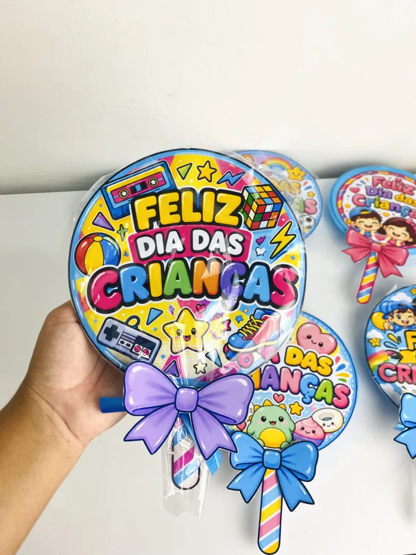 Dia das Crianças Pirulito Divertido em PDF para Infantil e Fund.1 — imagem 3
