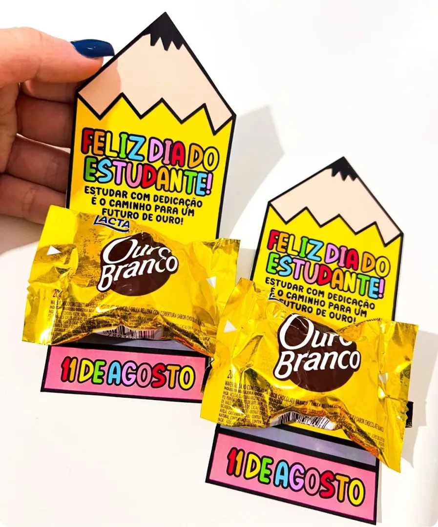 Dia do Estudante - Lembrancinha para Imprimir — imagem 2