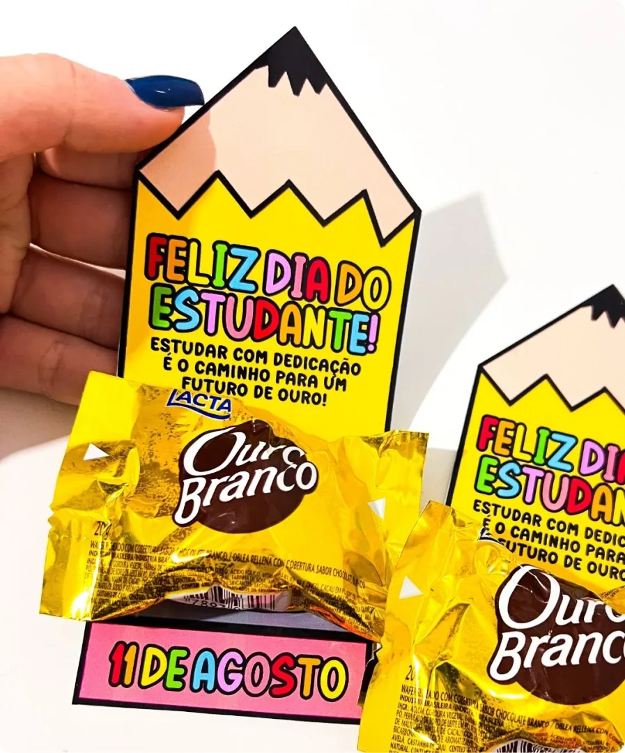 Dia do Estudante - Lembrancinha para Imprimir — imagem 3