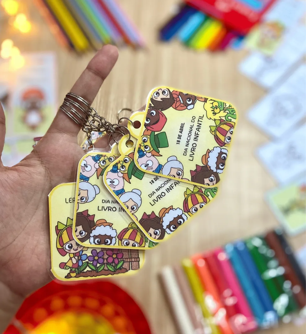 Dia do Livro Infantil - Sítio do Picapau Amarelo (Painel + Lembrancinhas) — imagem 3