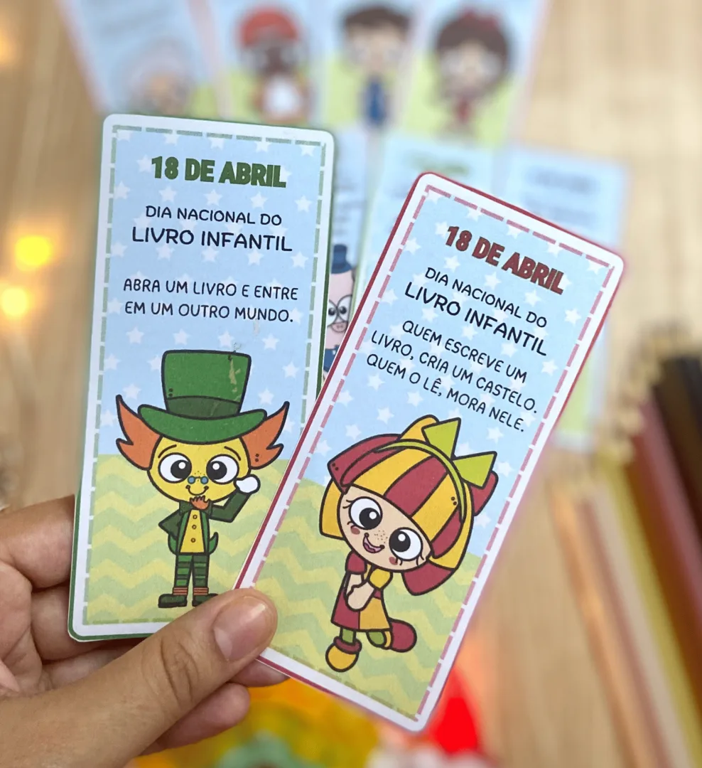 Dia do Livro Infantil - Sítio do Picapau Amarelo (Painel + Lembrancinhas) — imagem 7