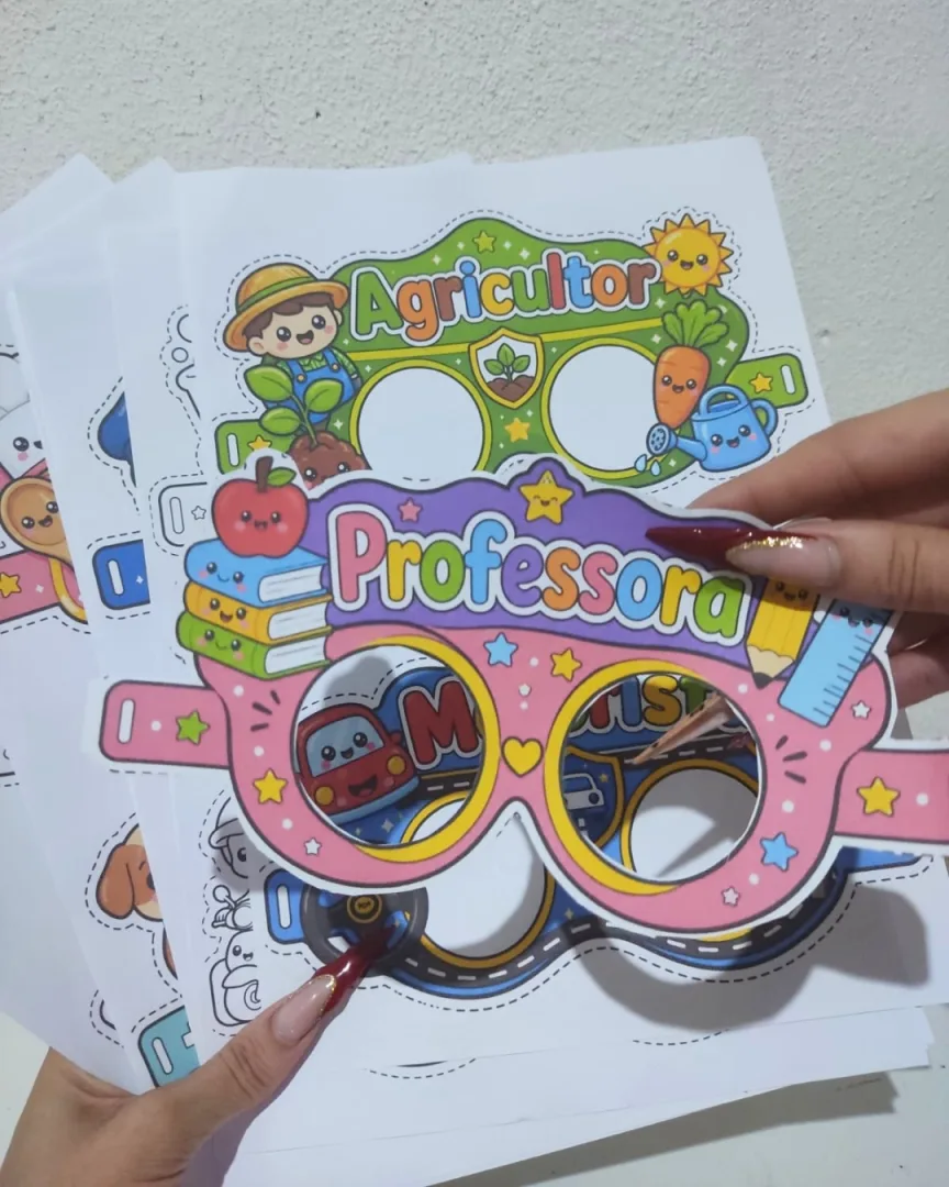 DIA DO TRABALHO / DIA DO TRABALHADOR / ÓCULOS DAS PROFISSÕES — imagem 3