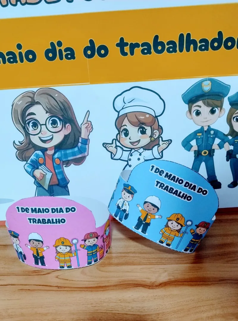 Dia do Trabalho — Pronto para Imprimir — imagem 2