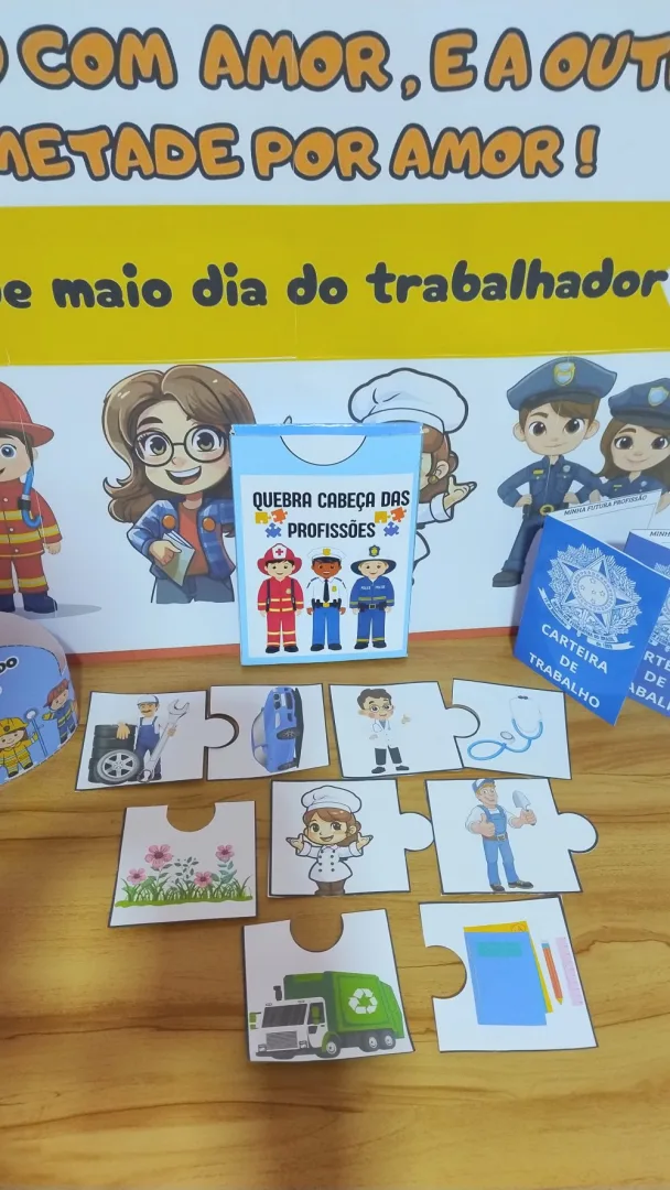 Dia do Trabalho — Pronto para Imprimir — imagem 3