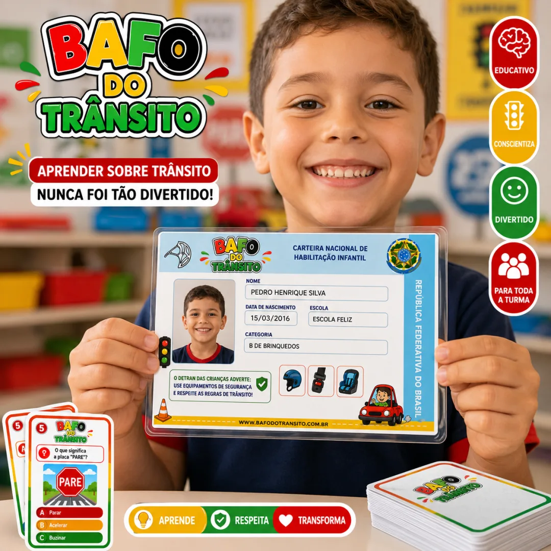 Dia do Trânsito Jogo de Cards Educação Infantil PDF — imagem 4