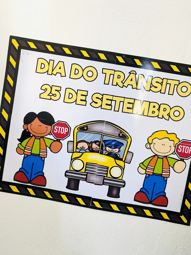 Dia do Trânsito: Painel e Coroa para Educação Infantil e Anos Iniciais — imagem 3