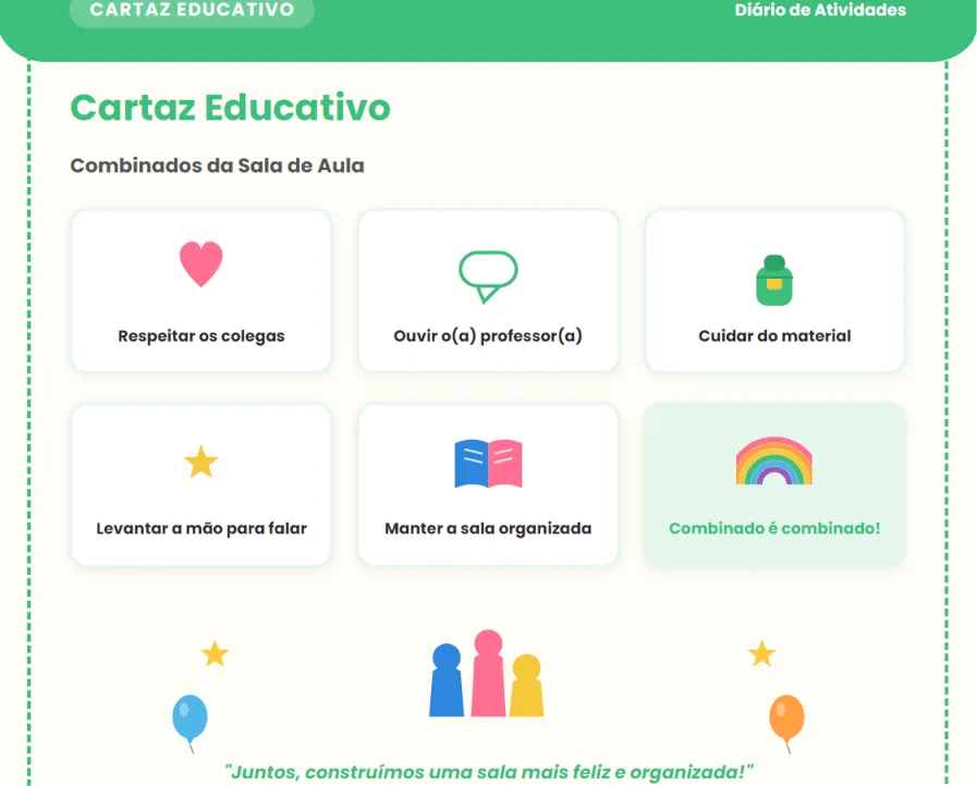 DIÁRIO DE ATIVIDADES 1º ao 5º Ano do Ensino Fundamental — imagem 3
