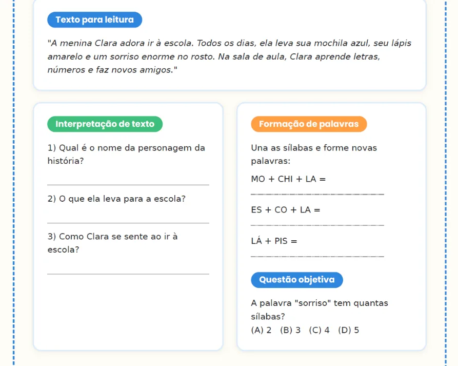 DIÁRIO DE ATIVIDADES 1º ao 5º Ano do Ensino Fundamental — imagem 4