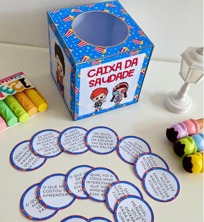 Dinâmica Caixa da Saudade PDF Educação Infantil e Anos Iniciais — imagem 2