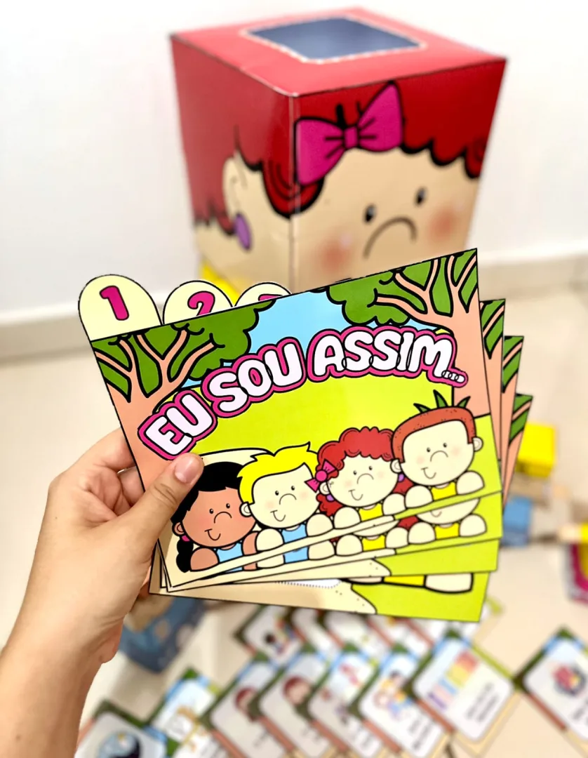 DINÂMICA DE VOLTA ÀS AULAS - KIT  CONTAÇÃO DE HISTÓRIA "EU SOU ASSIM" — imagem 2
