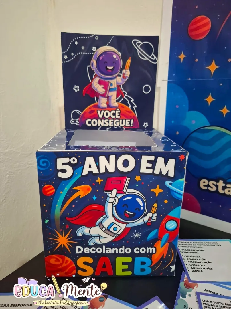 ⭐ DINÂMICA DECOLANDO COM SAEB 5° ANO ⭐ — imagem 2