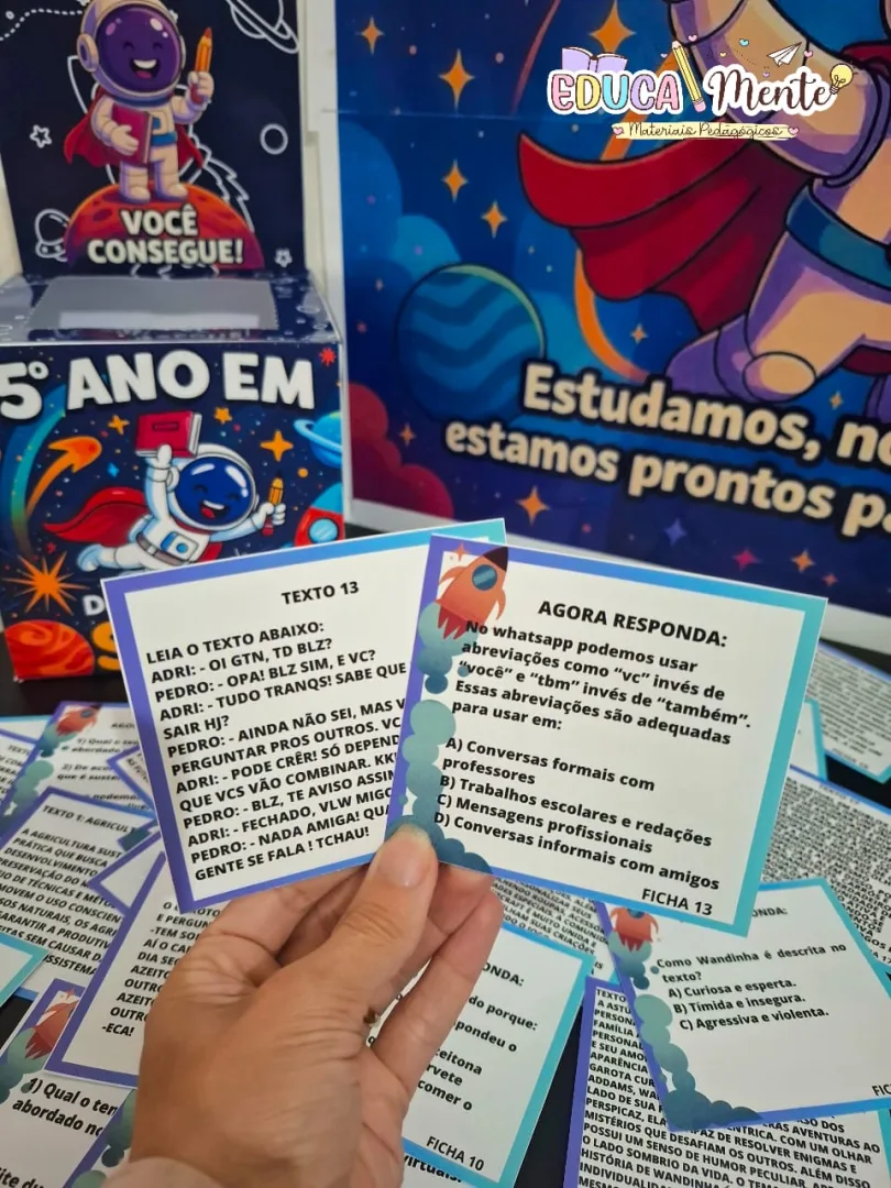⭐ DINÂMICA DECOLANDO COM SAEB 5° ANO ⭐ — imagem 3