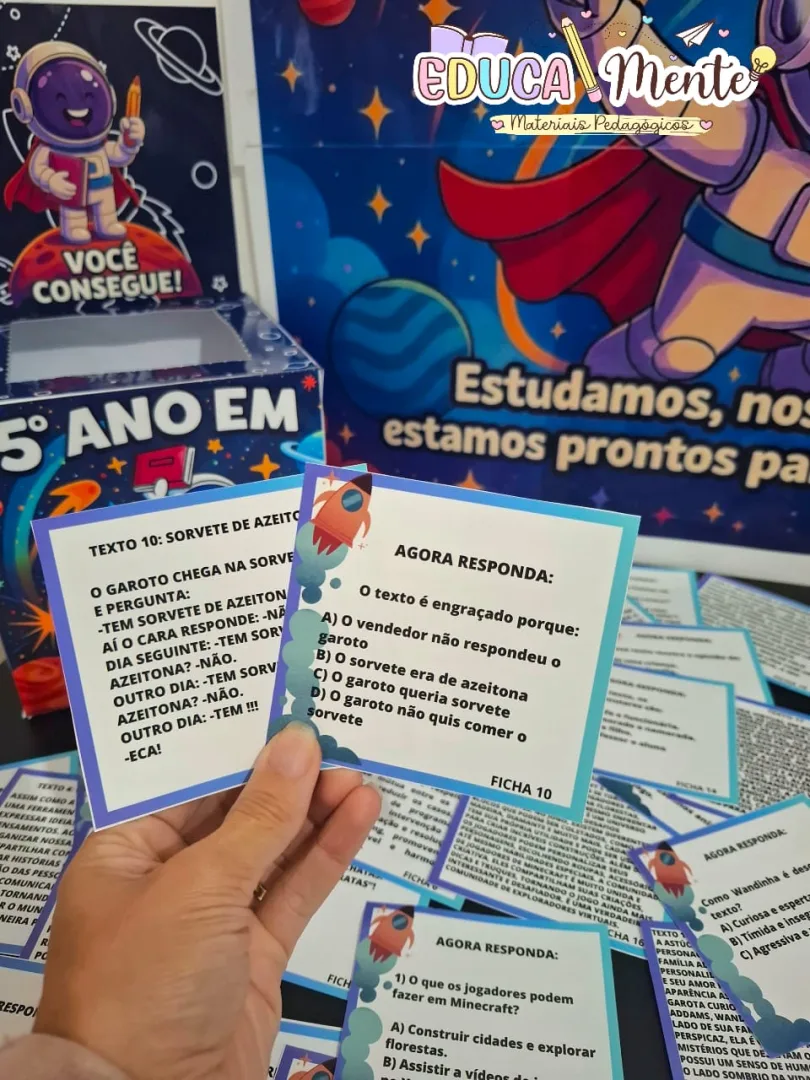 ⭐ DINÂMICA DECOLANDO COM SAEB 5° ANO ⭐ — imagem 4