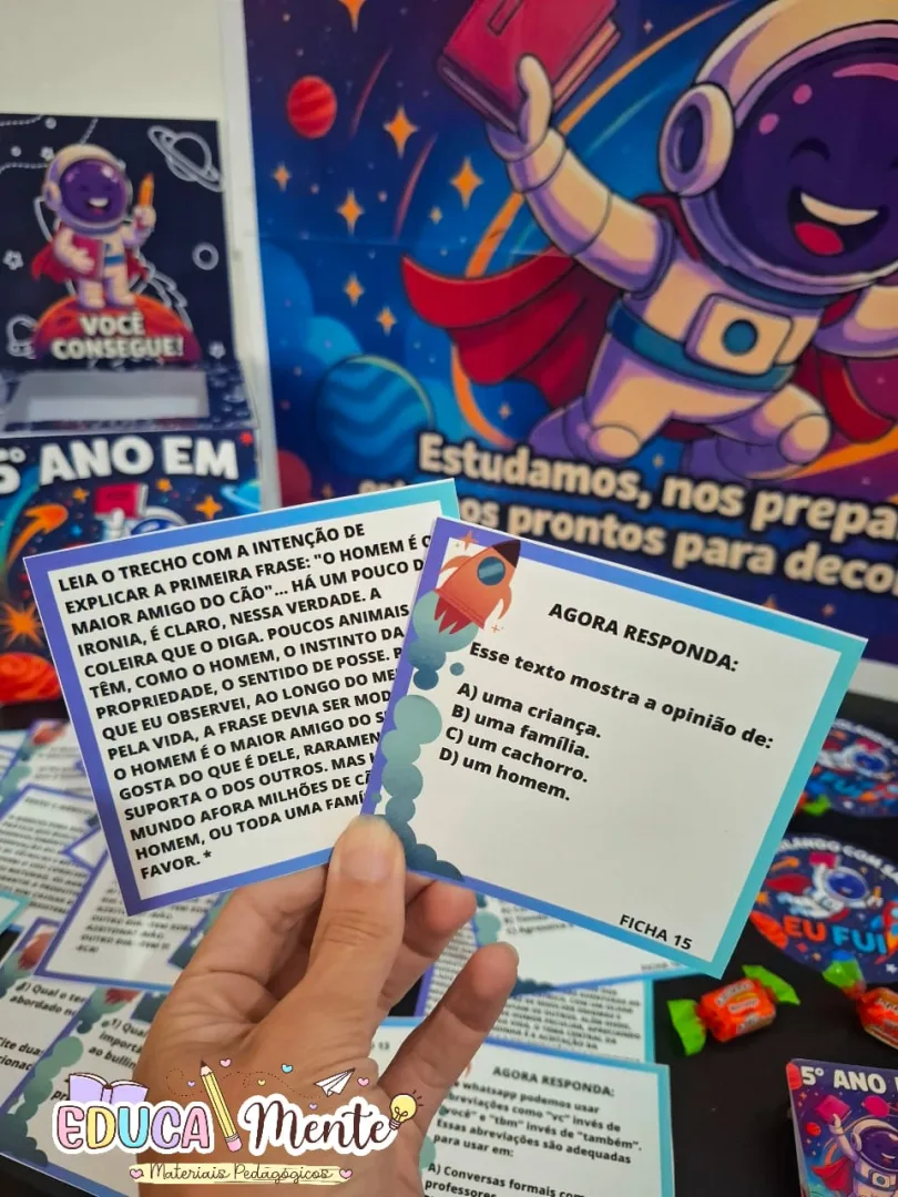 ⭐ DINÂMICA DECOLANDO COM SAEB 5° ANO ⭐ — imagem 5