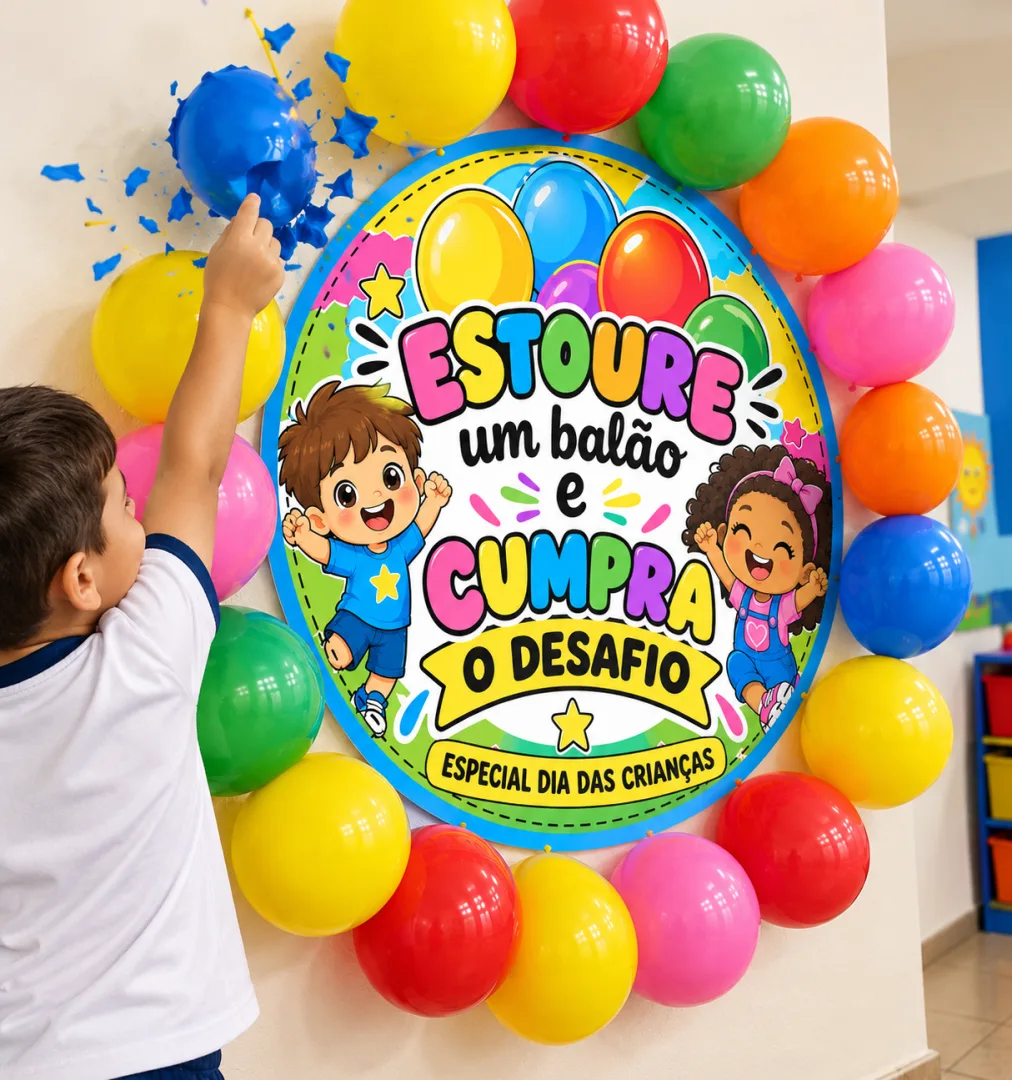Dinâmica Dia das Crianças - Educação Infantil - PDF 12 Páginas — imagem 4