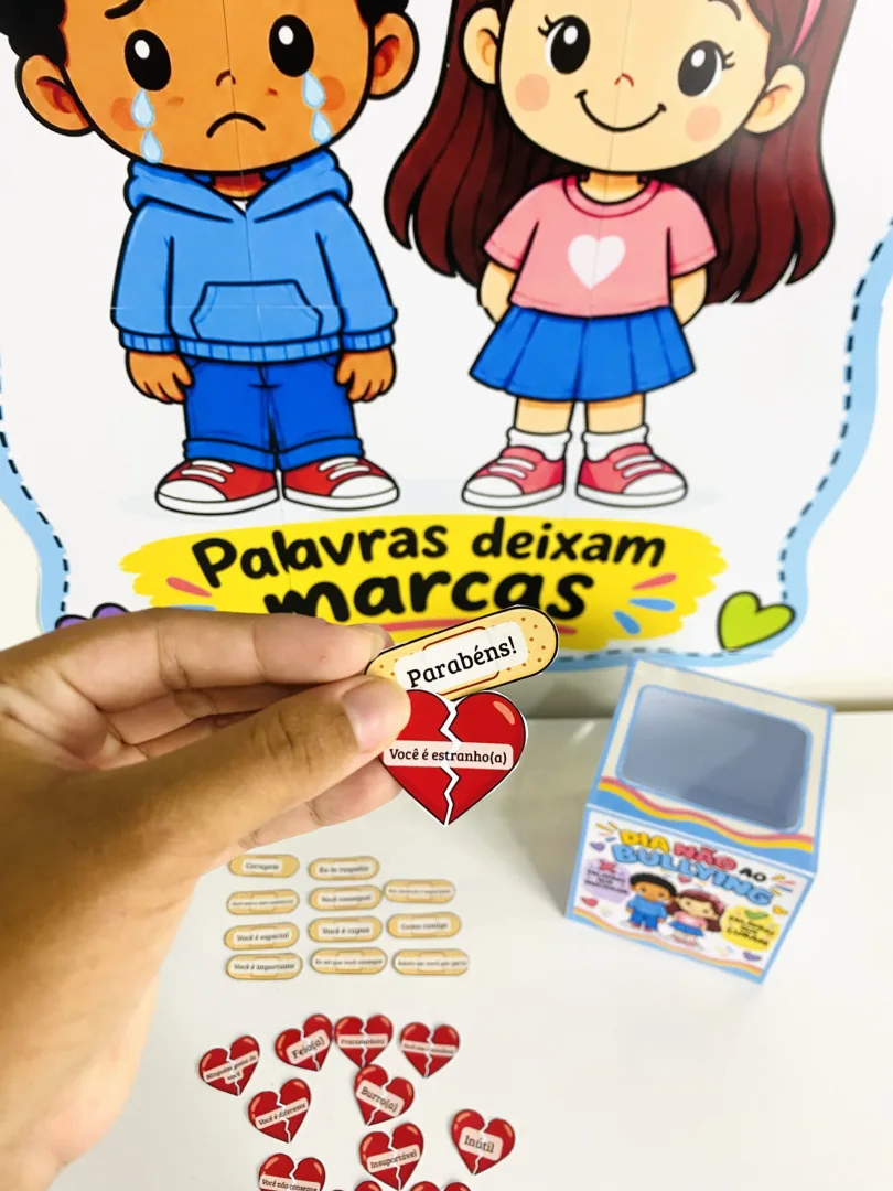 DINÂMICA DIGA NÃO AO BULLYING: PALAVRAS DEIXAM MARCAS — imagem 4