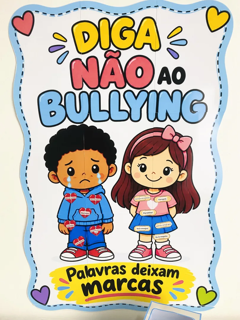 DINÂMICA DIGA NÃO AO BULLYING: PALAVRAS DEIXAM MARCAS — imagem 3