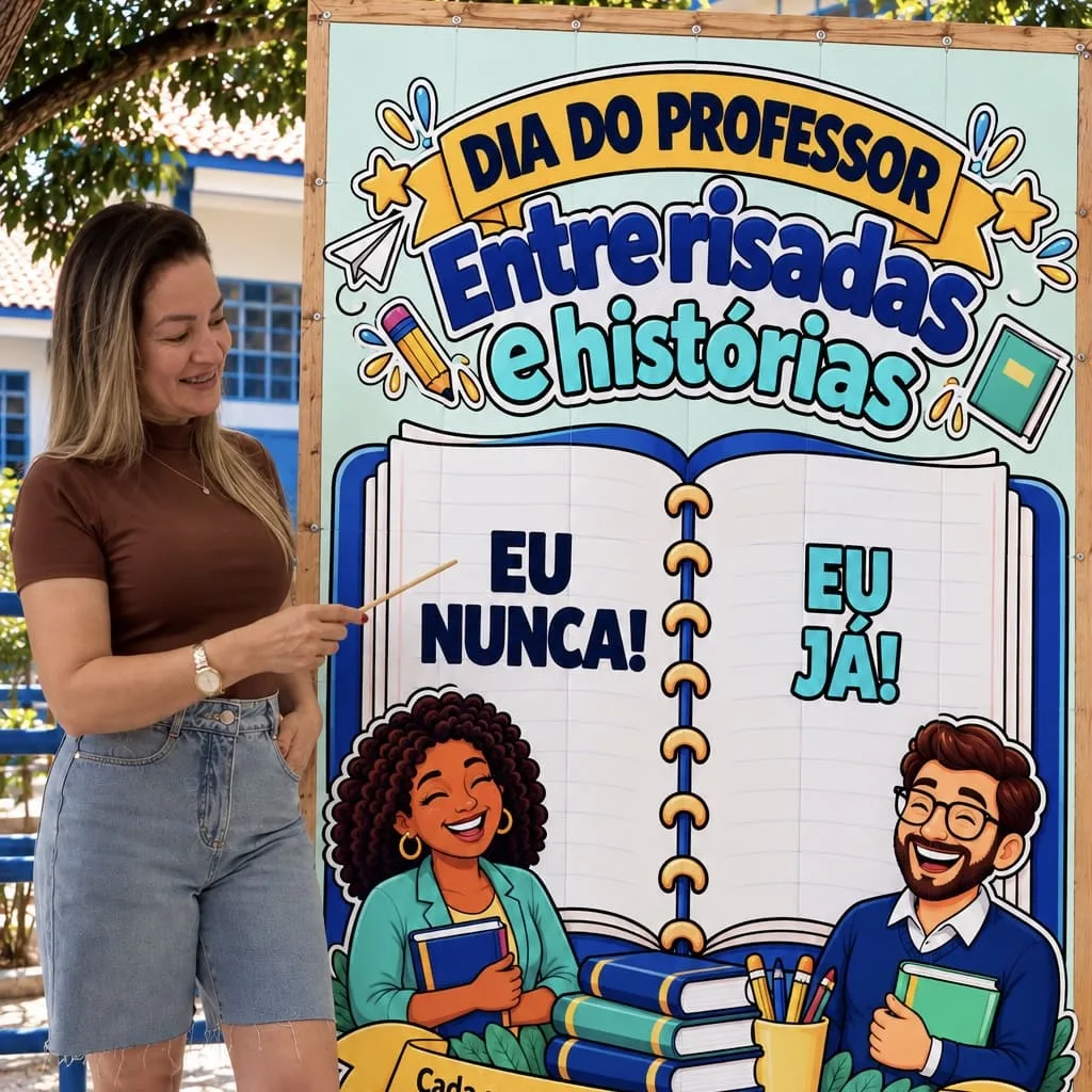 Dinâmica Entre Risadas e Histórias - Dia do Professor - PDF - Infantil ao ensino médio  — imagem 4