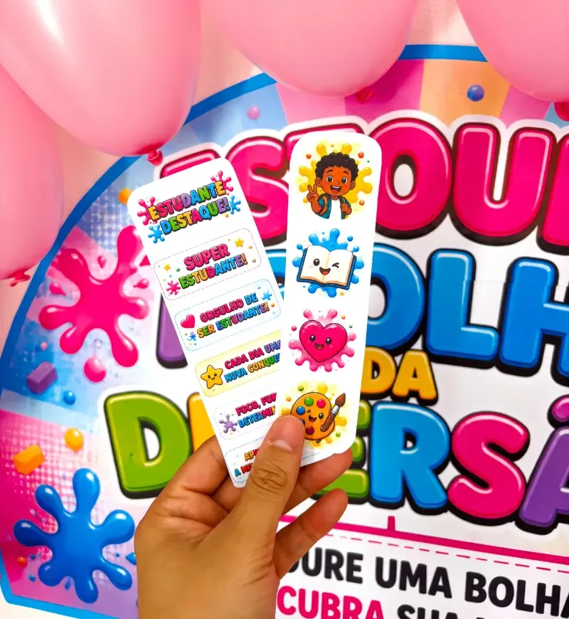 Dinâmica Estoure a Bolha - Volta às Aulas — imagem 5
