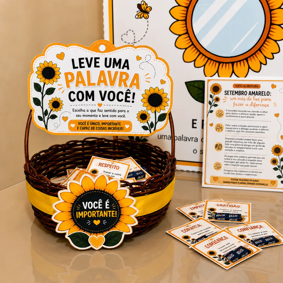 Dinâmica Setembro Amarelo - Educação Infantil e Ensino Fundamental - PDF — imagem 6