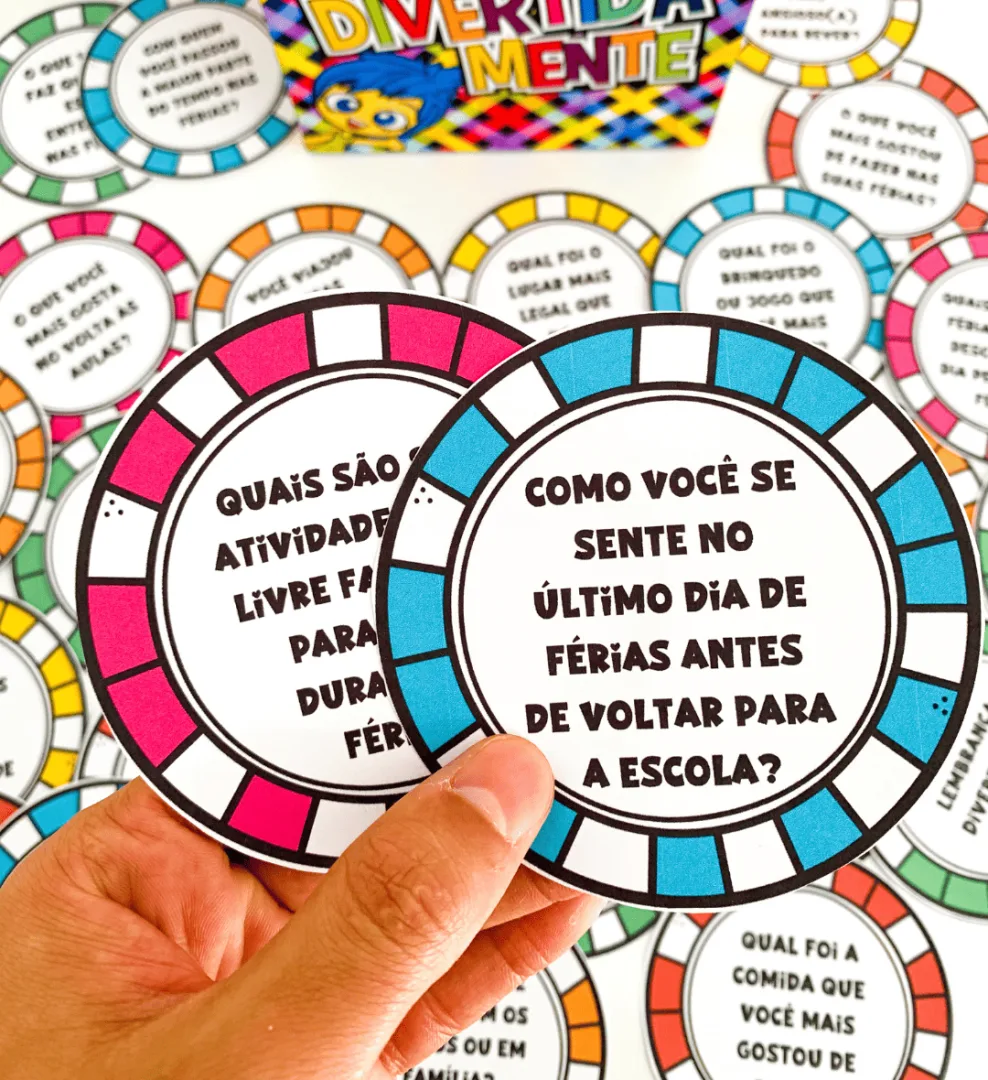 Dinâmica Volta às Aulas Divertidamente — imagem 3