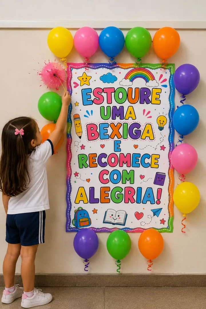 DINÂMICA VOLTA ÀS AULAS: ESTOURE UMA BEXIGA E RECOMECE COM ALEGRIA — imagem 2