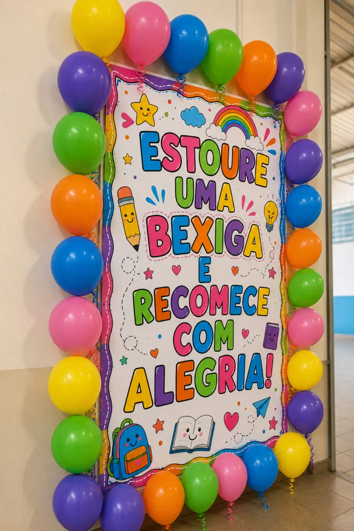 DINÂMICA VOLTA ÀS AULAS: ESTOURE UMA BEXIGA E RECOMECE COM ALEGRIA — imagem 3