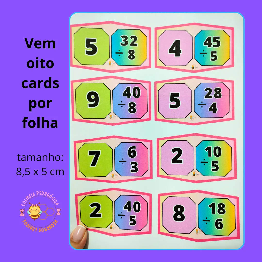 Dominó multiplicação e divisão — imagem 2