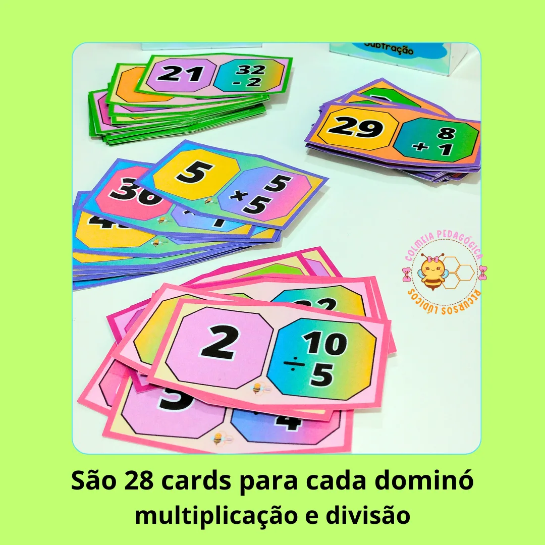 Dominó multiplicação e divisão — imagem 3