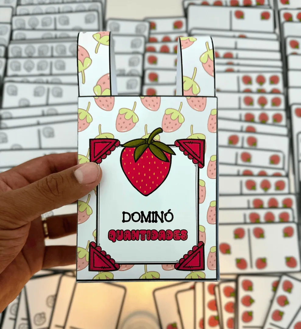 Dominó das Quantidades - Morango — imagem 2