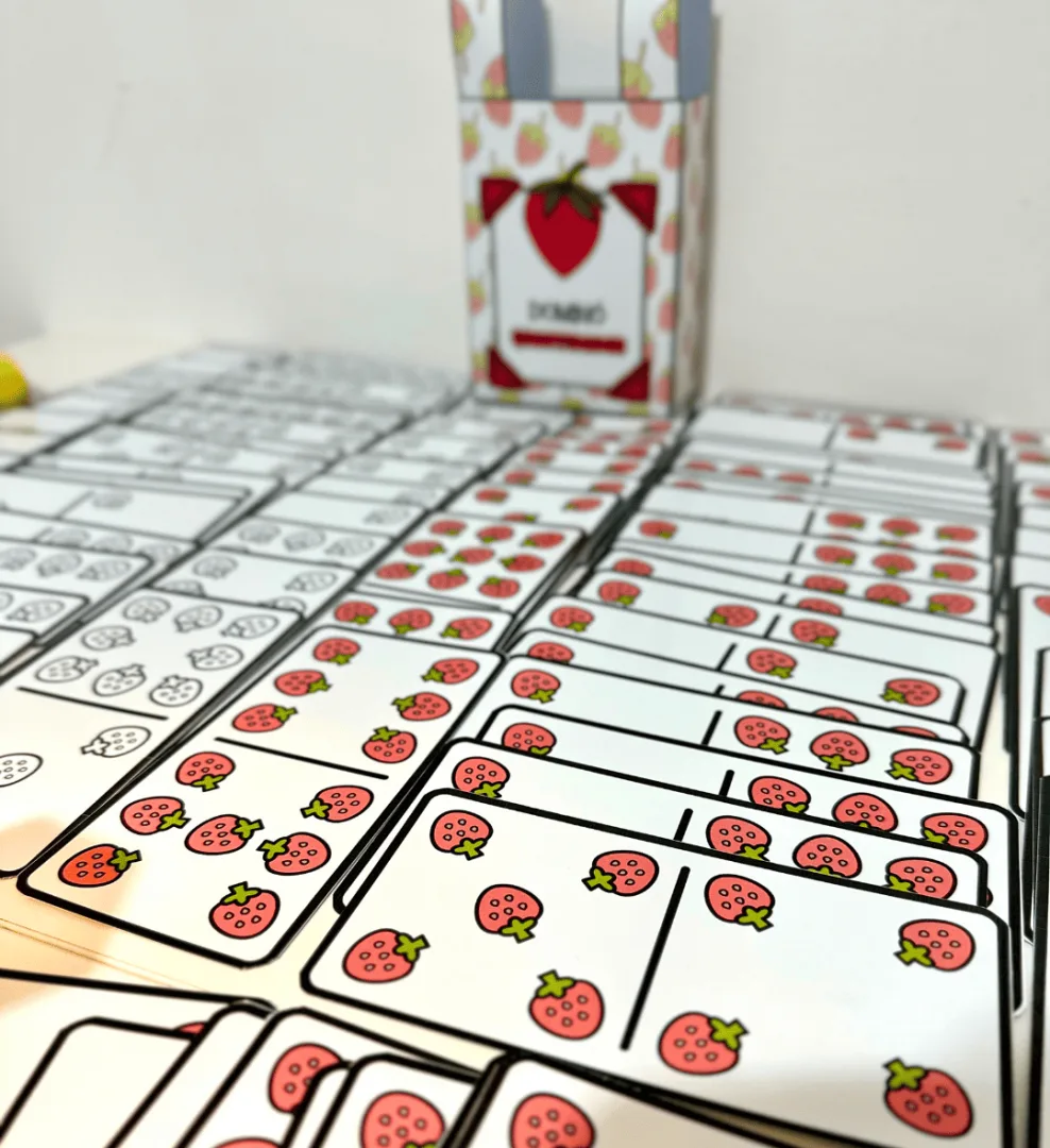 Dominó das Quantidades - Morango — imagem 3