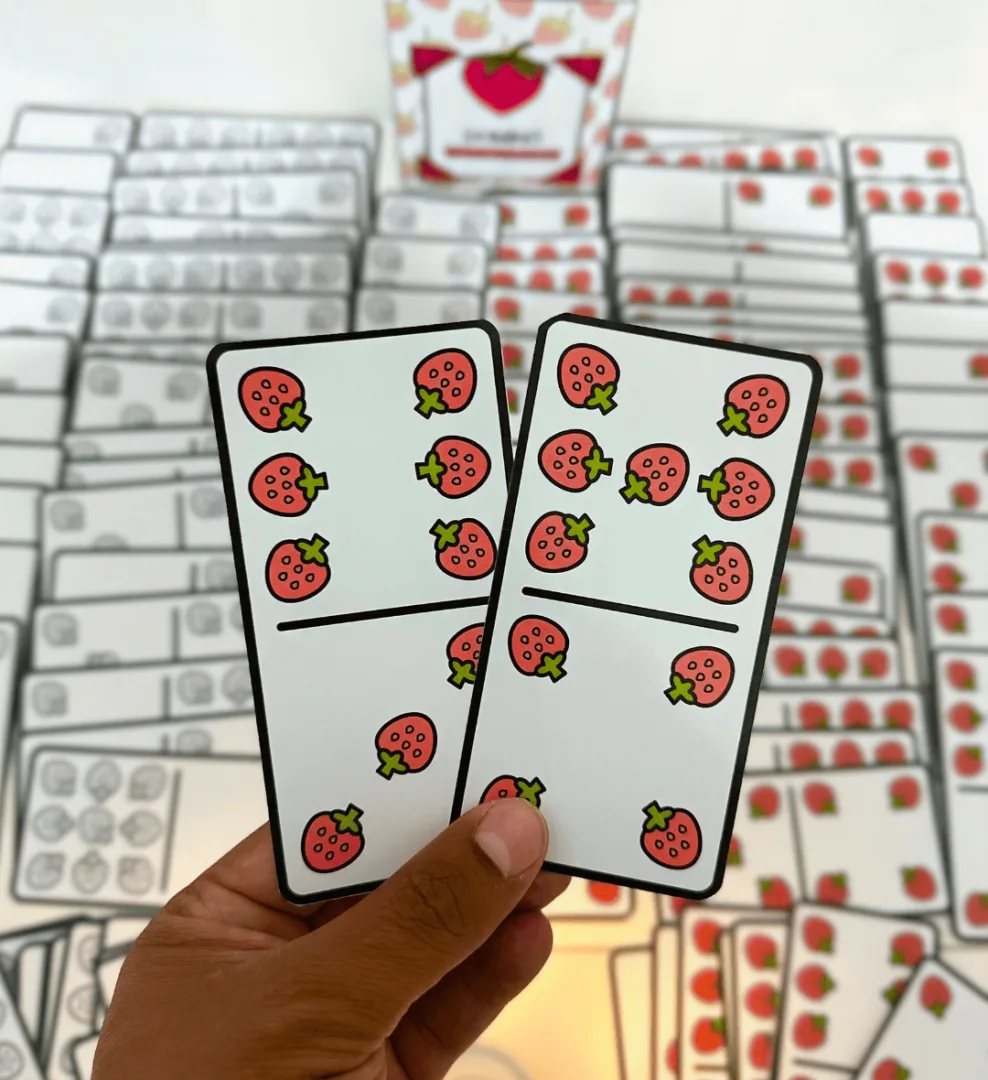 Dominó das Quantidades - Morango — imagem 4