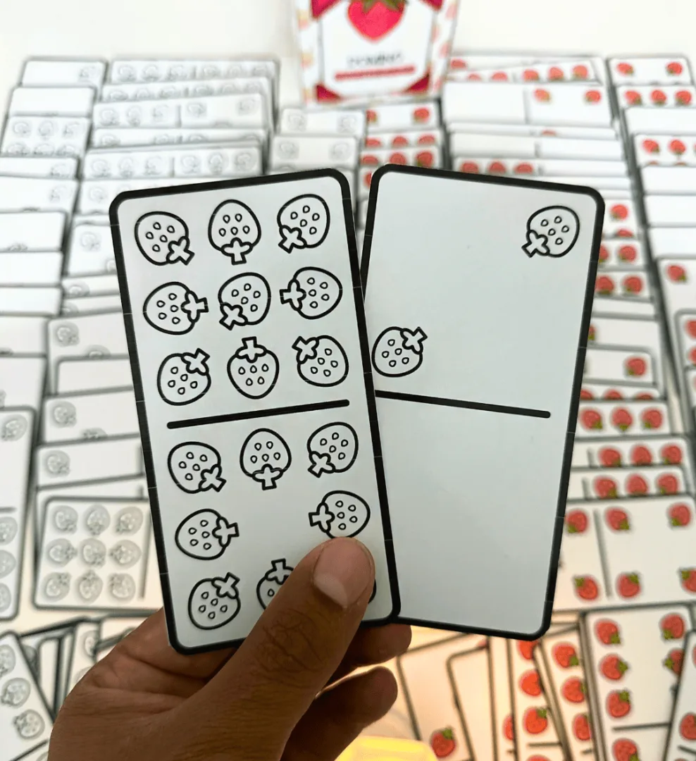 Dominó das Quantidades - Morango — imagem 7