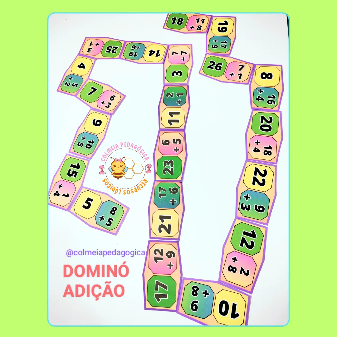 Dominó de Adição e Subtração — imagem 3