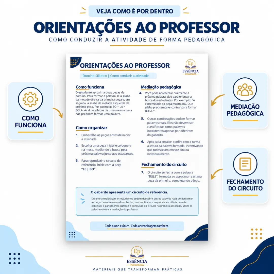 Dominó Silábico – Formando Palavras – 1º Ano – PDF — imagem 4